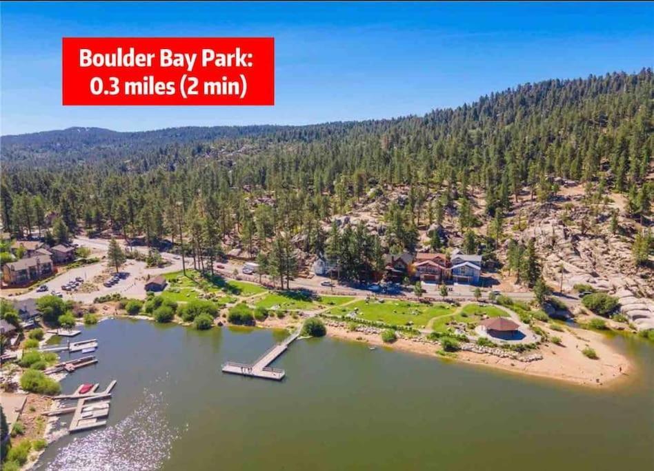 1 B1B Lake Cabin/Walk To Lake/Boulder Bay Park Биг Бэар Лейк Экстерьер фото
